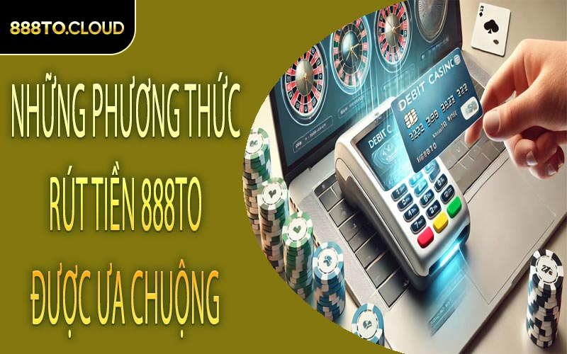 Những phương thức rút tiền 888TO được ưa chuộng